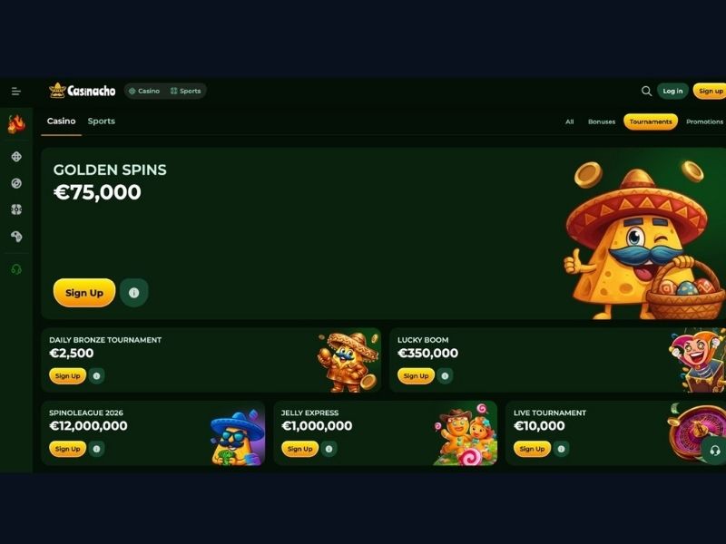 Casinacho Casino (Nacho Casino) mobile per l'Italia: app dedicata, cashback scalabile da smartphone e catalogo completo